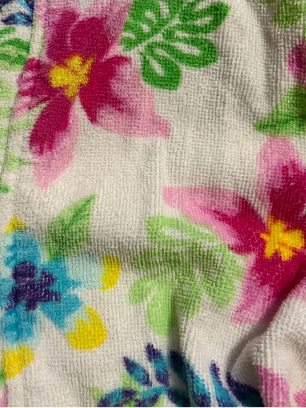 Nautica - Floral Hooded Robe - Size X-Small